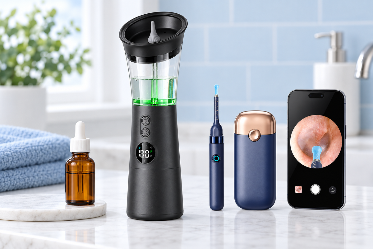 How to Remove Earwax Safely at Home: Drops, Irrigation, and Camera Tools