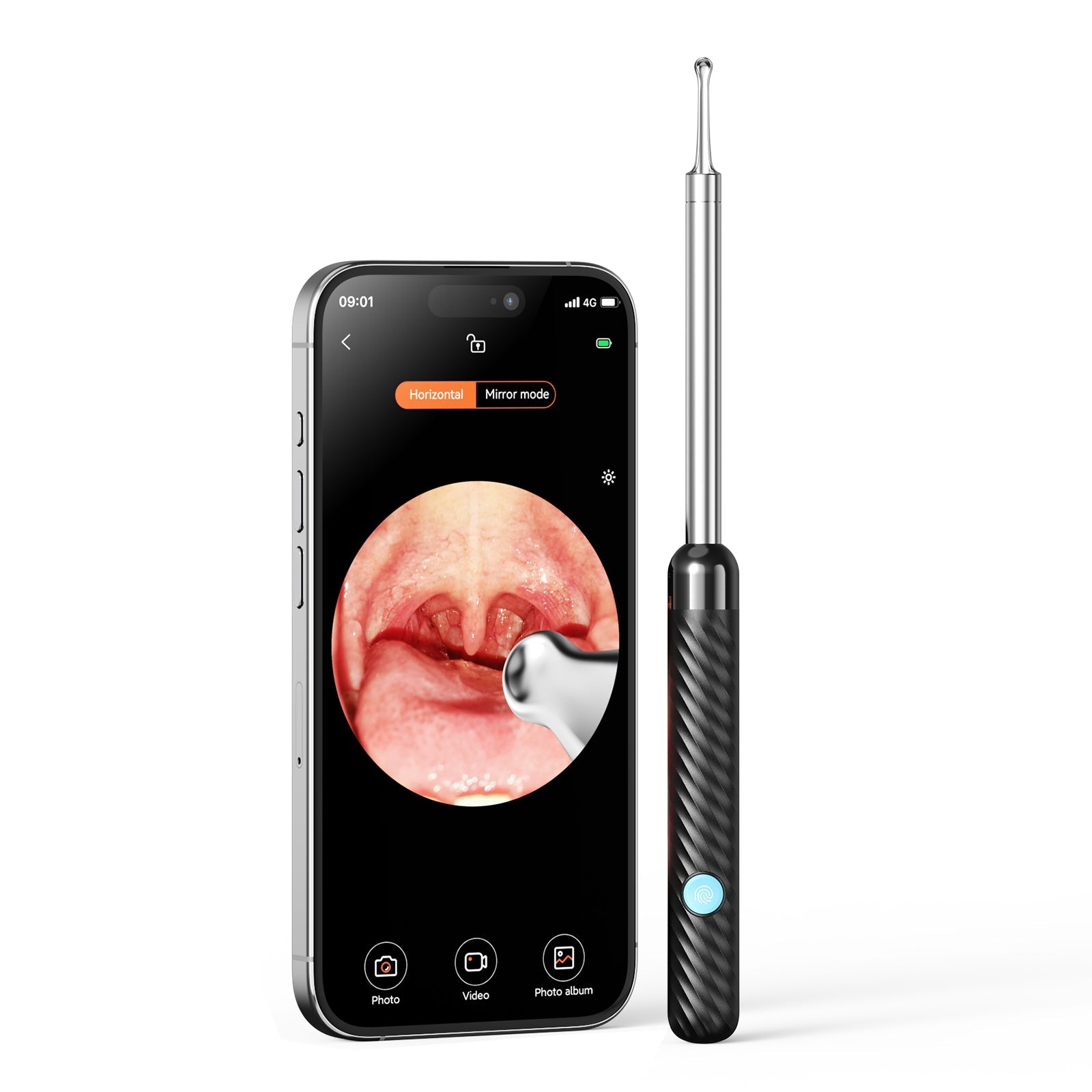 Visual Oral Tonsil Cleaner