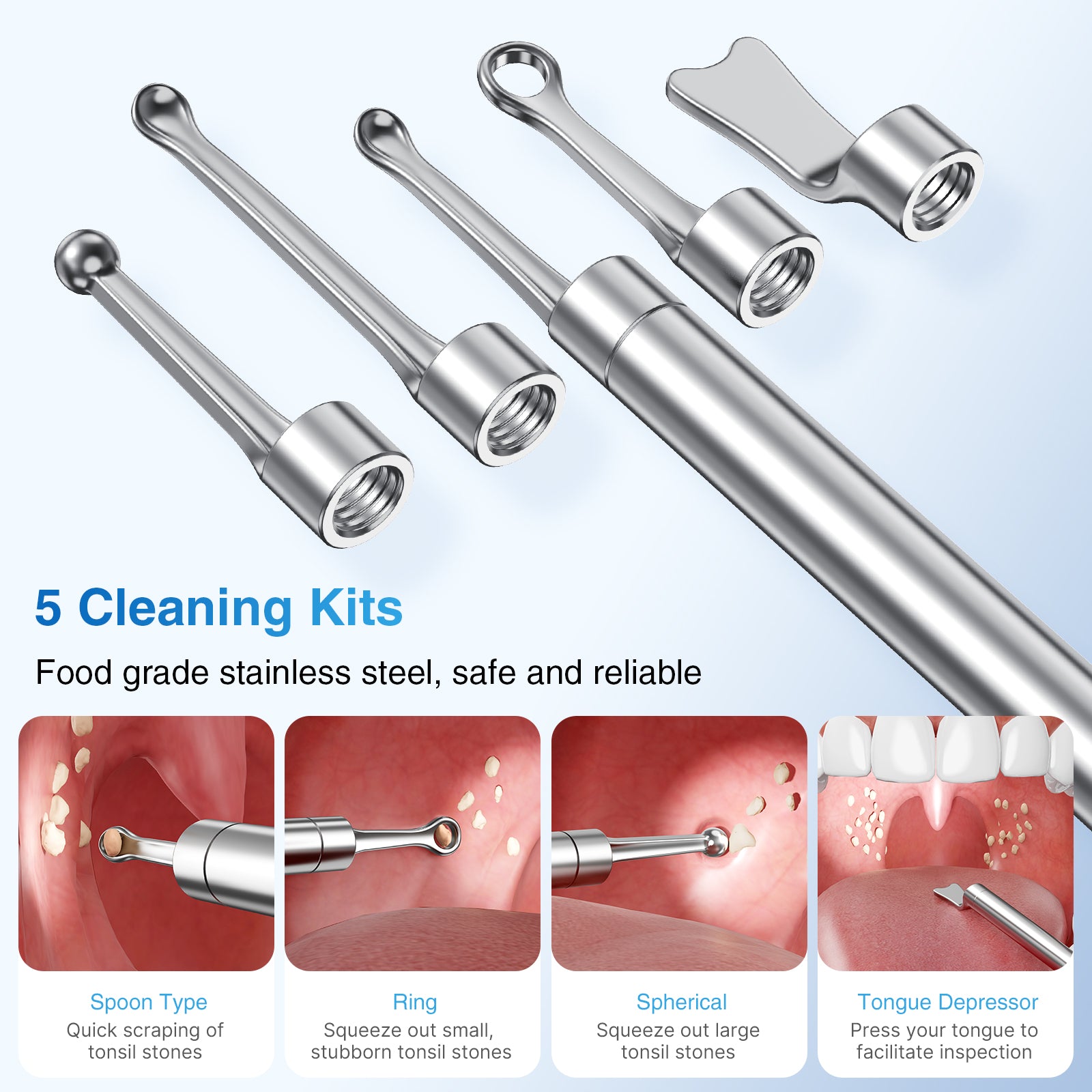 PICLEEN R5 Visual Oral Tonsil Cleaner